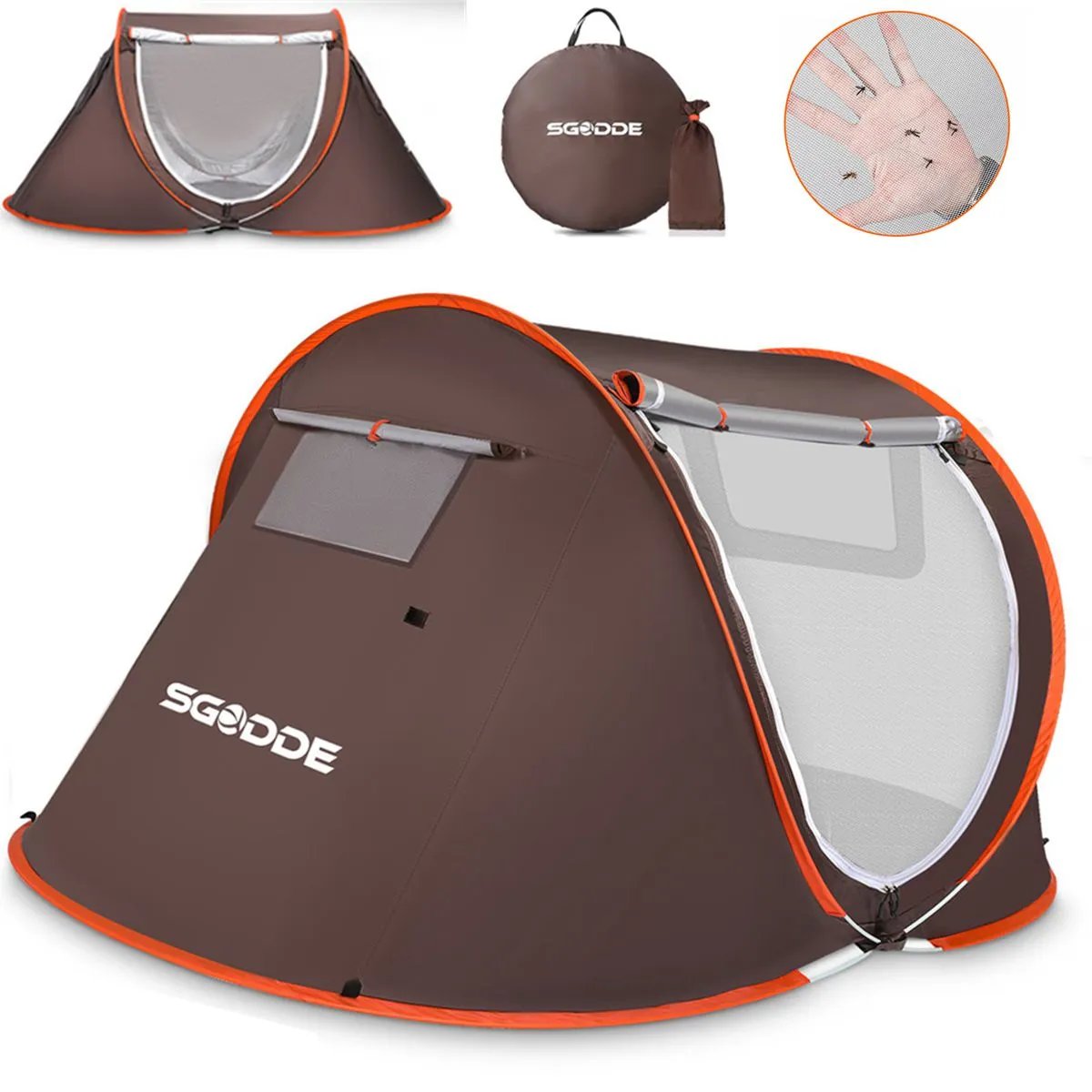 Automatic Camping Tent 2 Person Outdoor Family Instant Setup Tent 4 Season Windproof Waterproof Ultralight Portable Pop up Tent post thumbnail image