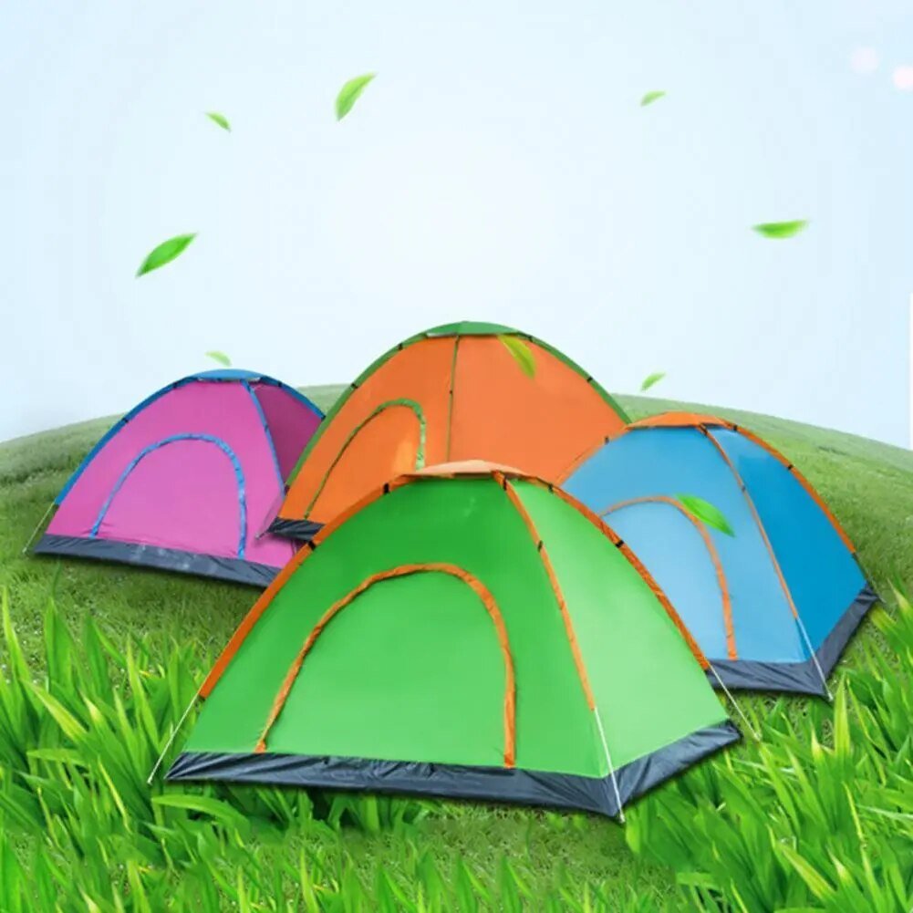 Automatic Camping Tent Quick-opening Shelter Awning Dual Layer Travel for Outdoor Camping Hiking Fishing Tent 1-2 Person Family post thumbnail image