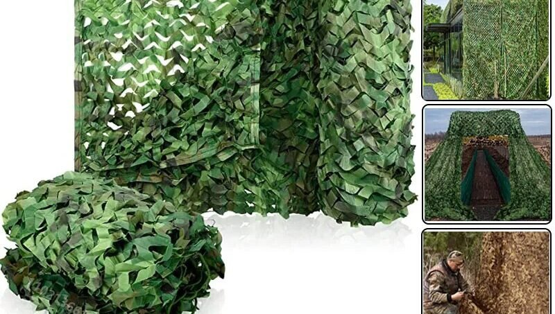 2x2m3x3m4x5m military camouflage net garden army camouflage net hunting camouflage net car tent white green jungle ocean desert