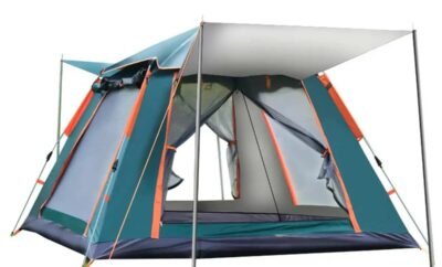 3-5 People Fully Automatic Camping Tent Windproof Waterproof Automatic Pops-up Tent Family Outdoor Instant Setup Tent 4 Season