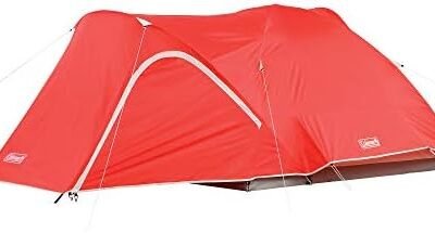 Coleman Hooligan Backpacking Tent , Red, 4-Person