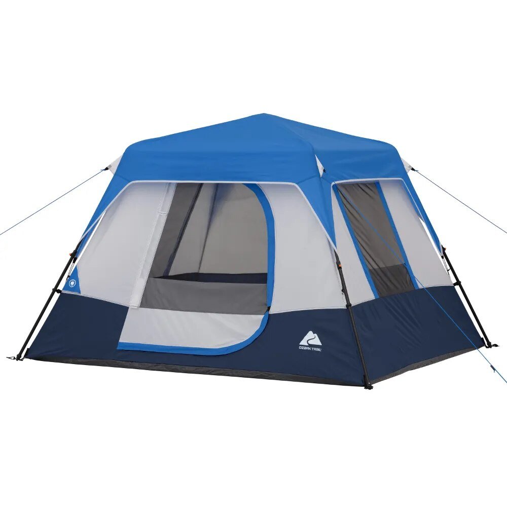 4-Person Instant Cabin Tent with LED Lighted Hub party tent   barraca de acampamento post thumbnail image