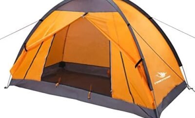 Arctic Lemmings 7.2 × 4 × 4 Feet Single Backpack Tent, Waterproof Camping and Hiking Tent can be Used by One Person, Light and Durable