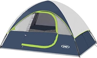 Camping Tent 4 Person, Waterproof Windproof Tent with Rainfly Easy Set up-Portable Dome Tents for Camping