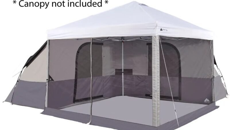 8-Person Connect Tent with Screen Porch (Straight-Leg Canopy Sold Separately) camping tent