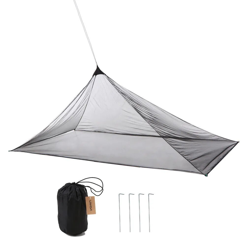 Camping Tent Ultralight Mosquito Repellent Mesh Net Outdoor Insect Bugs Shelter Pyramid Mesh Net Camping Tent Outdoor post thumbnail image