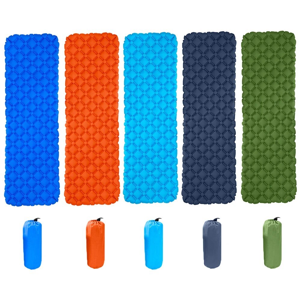 Inflatable Cushion Camping Air Mattress Foldable Sleeping Pad Folding Bed Camping Tourism Tent Mat Travel Picnic Blanket post thumbnail image