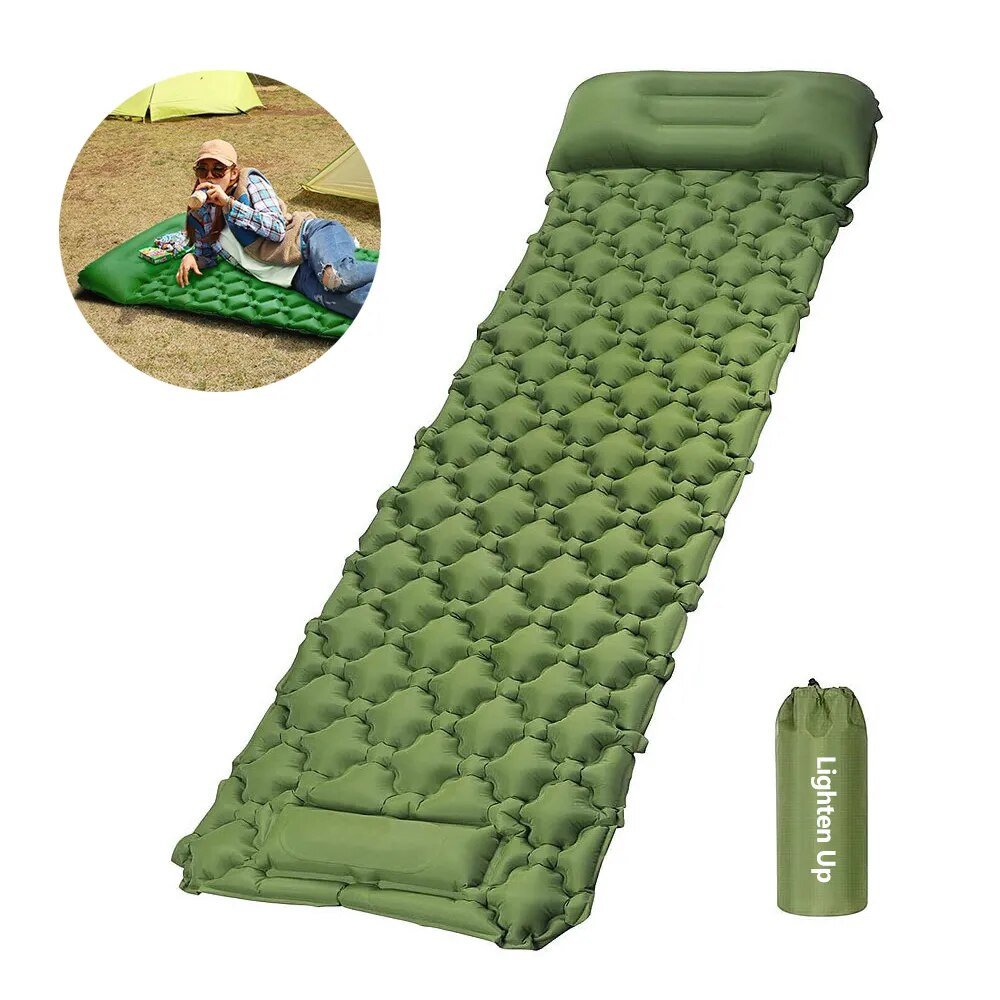 Outdoor 197.8×59.9cm Single Automatic Inflatable Cushion Pad Thickening Bed Mattress Camping Tent Lunch Moisture Proof Mаt post thumbnail image