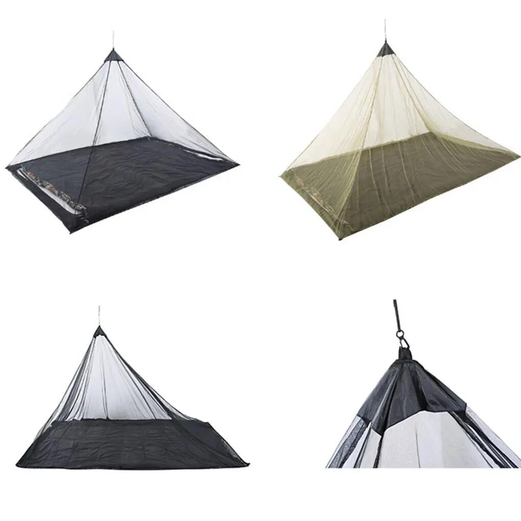 Outdoor Camping Black Mosquito Net Lightweight Portable Mosquito Tent Outdoor Mosquito Bar Tent Family 50D Camping Mosquito Tent post thumbnail image