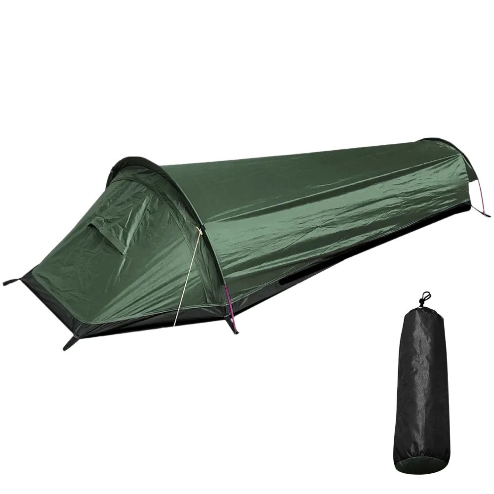 Portable Beach Sleeping Tents for Adults Backpacking Tent Outdoor Camping Sleeping Bag Tent Lightweight Single Person Tent post thumbnail image