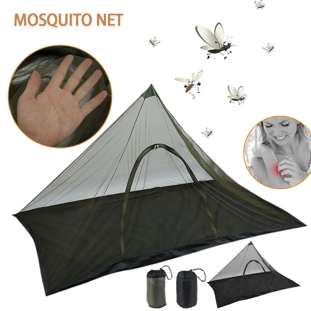 Portable Camping Mosquito Net Waterproof Netting Insect Travel Sleep Tent High-density Oxford Cloth Canopy Net for Indoor Travel post thumbnail image