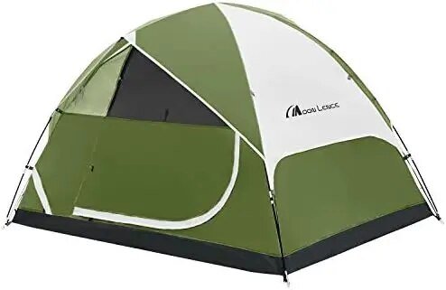 Tent 2/4Person Family Tent Double Layer Outdoor Tent Waterproof Windproof Anti-UV \\u2026