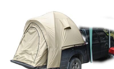 Waterproof Truck Bed Tent Pickup Car Rear 210D Oxford Coating Outdoor Camping Tent Double Layers Self-driving Bed Tent